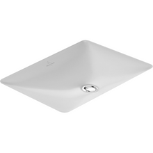 Load image into Gallery viewer, 616310.01 undercounter washbasin, size: 450 x 280mm (overall size: 510 x 340mm), white (01)
