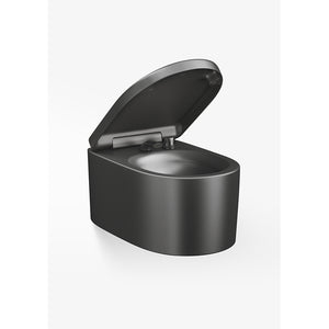 357765 Wall-Mounted Bidet with 806762 bidet cover in Nero