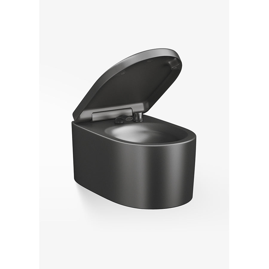 357765 Wall-Mounted Bidet with 806762 bidet cover in Nero