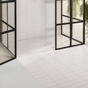 Shower Tray 100x75cm with Anti-Slip in White
