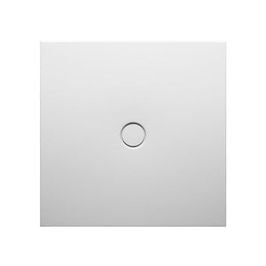 Showertray 900x900mm Made Of Enamelled Pressed Steel in White
