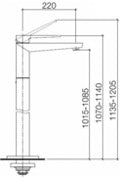 Load image into Gallery viewer, Supernova 33.584.730.00 Floor-Standing Basin Mixer in Chrome with concealed part

