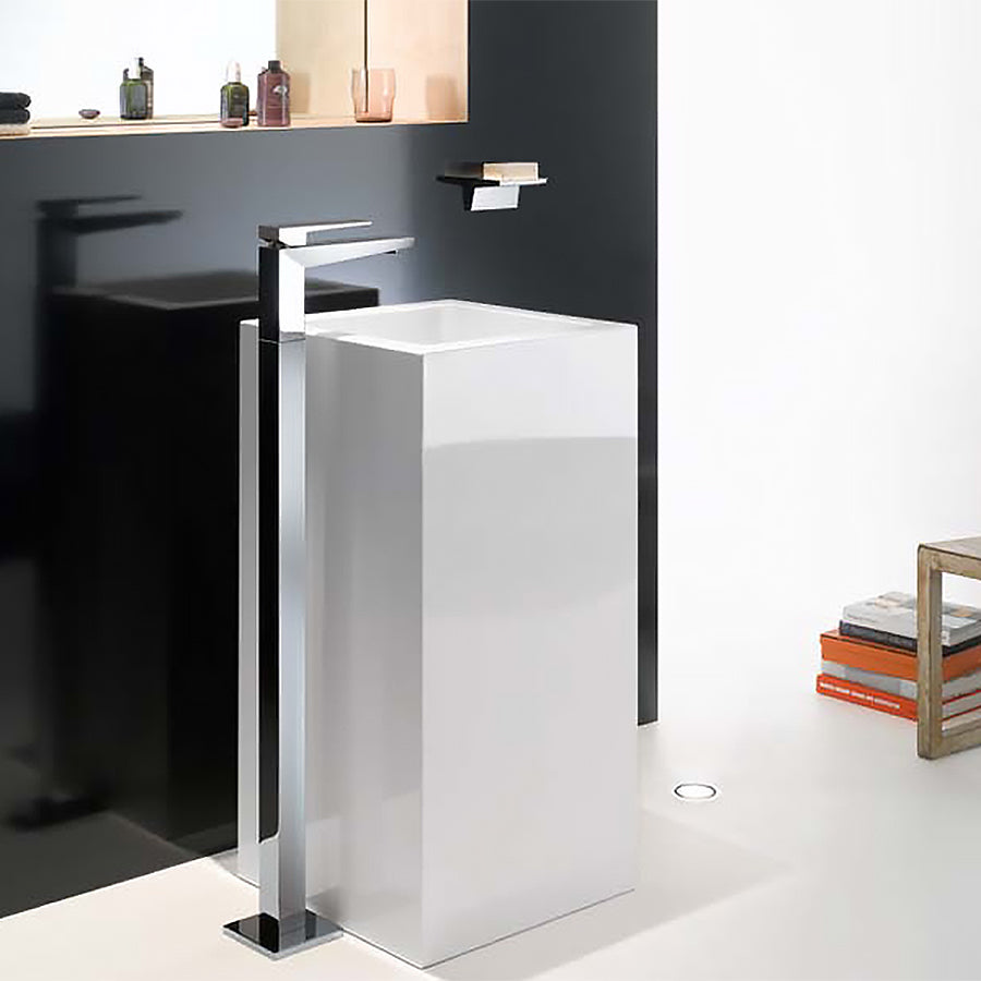 Supernova 33.584.730.00 Floor-Standing Basin Mixer in Chrome with concealed part