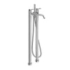 Al/23 Lissoni 2602b280b Free Standing Bath Mixer in Chrome (17 00 B280a built-in piece included)