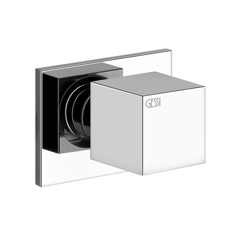Rettangolo 20166.031 & 09109.031 Wall Mounted Control Valve Expose & internal Part in Chrome