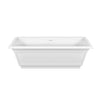 Eleganza 46715521 Freestanding Bathtub 1800 X 850 X 550 mm in White with WasteFreestanding Cristalplant Bathtub 1800 x 850 x 550 mm (defective)