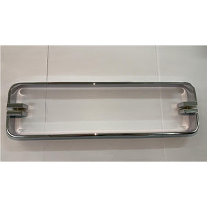 Glass door handle