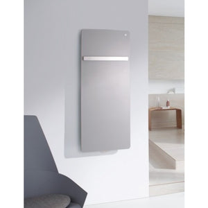 Radiator 1250 X 400 mm in Anthracite Grey 7016 with Towel Rail