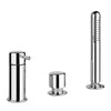 Goccia 33638031 Three Hole Bath Mixer in Chrome