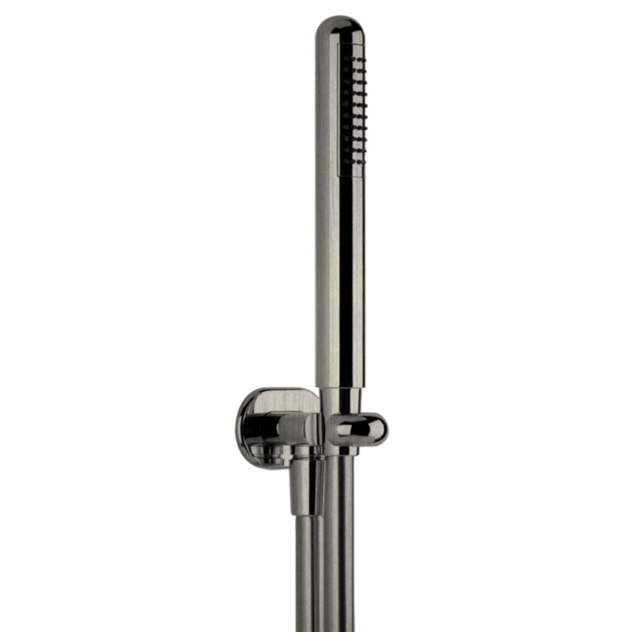 Goccia 33773.147 Handshower Set with Wall Elbow in Finox