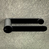 Cono 45455299 Wall-Mounted Paper Roll Holder without cover, in Matt Black