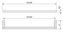 Load image into Gallery viewer, Venezia 94027807 Towel Rail 600 mm in Chrome
