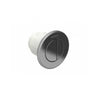 Remote flush actuation, pneumatic, for dual flush, concealed actuator