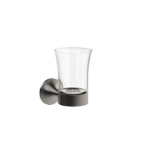 Load image into Gallery viewer, Vaia 83.400.809.99 wall-mounted tumbler holder in dark platinum matt
