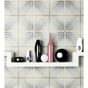 Ritmic in angoli bianco 150 x 150 mm