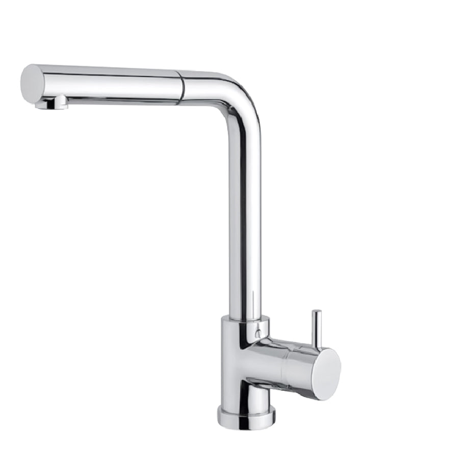PT935C (115.0556.848) Alto pull out nozzle brass sink mixer in chrome