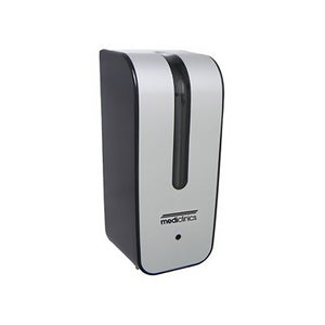 DJ0160AS automatic soap dispenser in satin & black finish