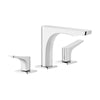 PRG_01330_0003 Rilievo three-hole bath mixer without diverter in Chrome