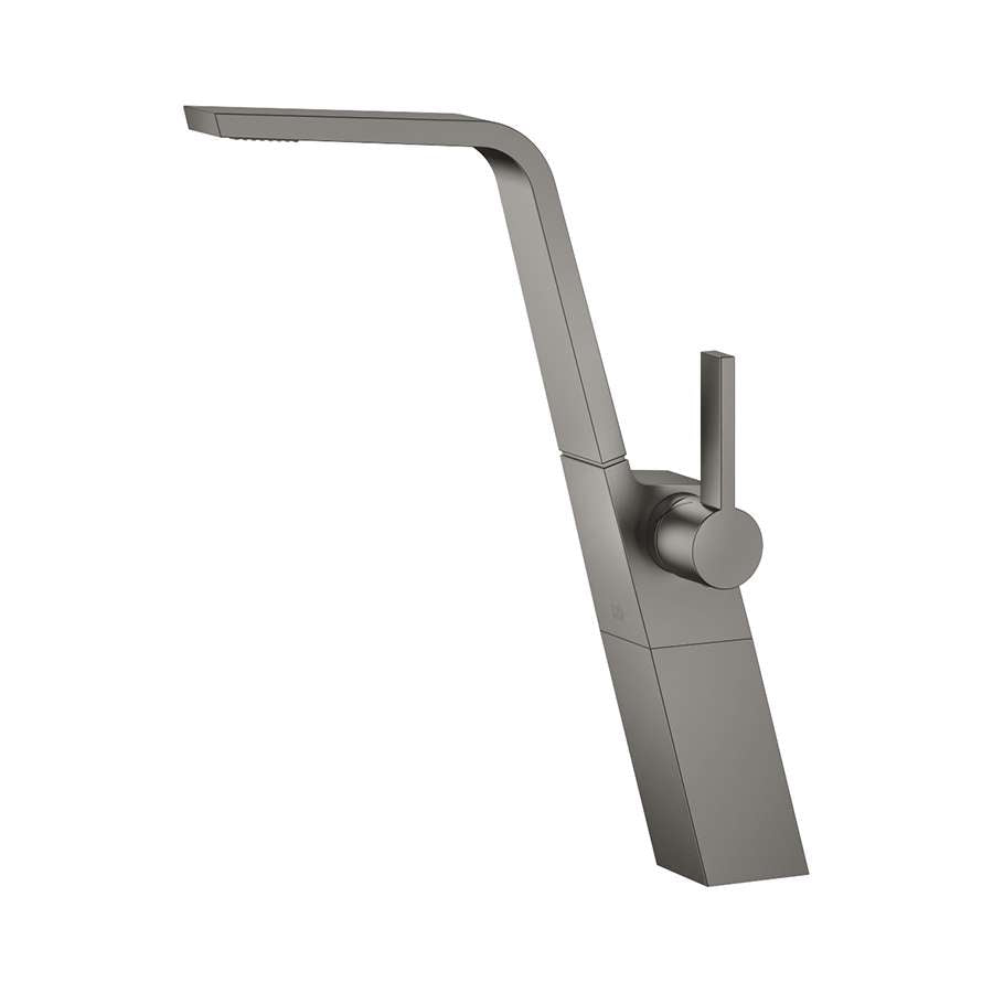 Dornbracht CL.1 33534705-99 Deck-mounted Single-lever Basin Mixer in Dark Platinum Matt