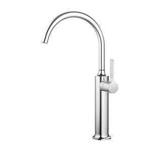 VAIA 33534809-00 Deck-mounted Single-lever Basin Mixer in Polished Chrome
