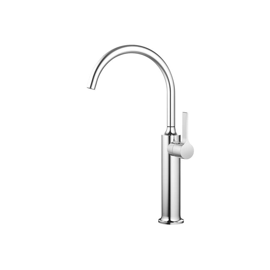VAIA 33534809-00 Deck-mounted Single-lever Basin Mixer in Polished Chrome