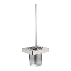 LULU 83900710-06 Wall-mounted Toilet Brush Set in Platinum Matt