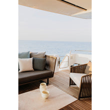 Load image into Gallery viewer, Bitta Lounge Chair in Jasmine Bela Ropes 431 and Lagoon Laminate 249
