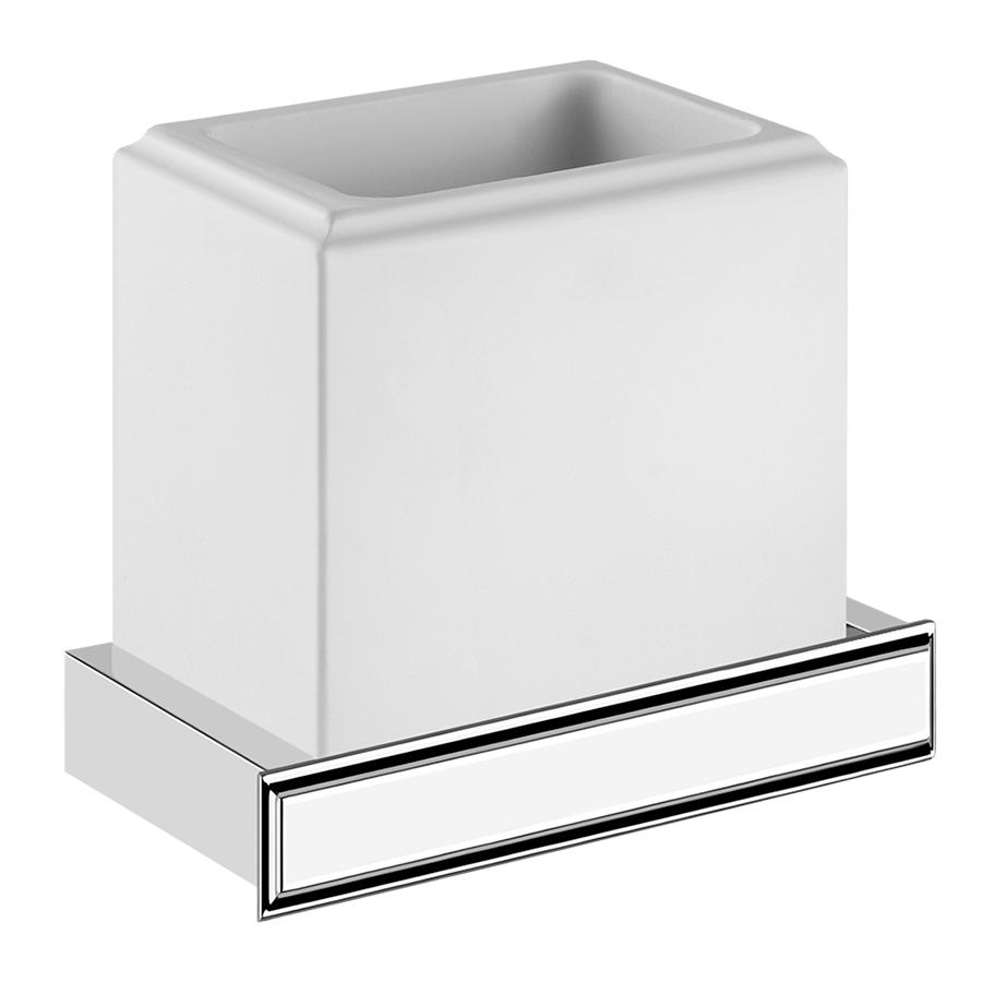 Eleganza 46407.031 Wall-Mounted Tumbler Holder in Chrome