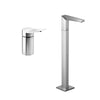 Lisse 29.220.845.00 Single-Lever Bath Mixer in Chrome and Supernova 13 672.730.00 Bath Spout (concealed parts included)