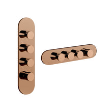 Load image into Gallery viewer, Cono 45206.030 Thermostatic High-Capacity Mixer in Copper Pvd (concealed parts included)

