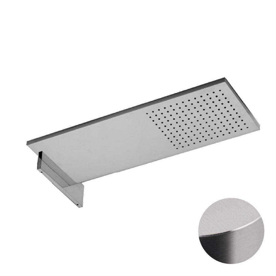 Milano 86 93 8036b 
External Piece for Wall-Mounted Rain Showerhead in Brushed Stainless Steel with 86 00 8036A built-in parts