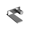 Milano 3193e513b 
External Piece for Wall-Mounted Washbasin Mixer in Brushed Stainless Steel with 
Progressive Cartridge & 22 00 D113a Built-in piece