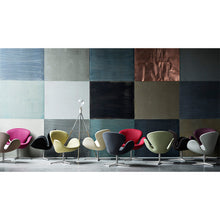 Load image into Gallery viewer, Swan Armchair in Christianshavn Light Grey Uni 1170 and Warm Graphite Lacquer[ex-display]
