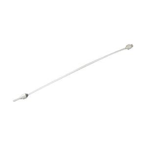 Kimson  C3040-90 Plastic long supply pipe with connecting nut in white