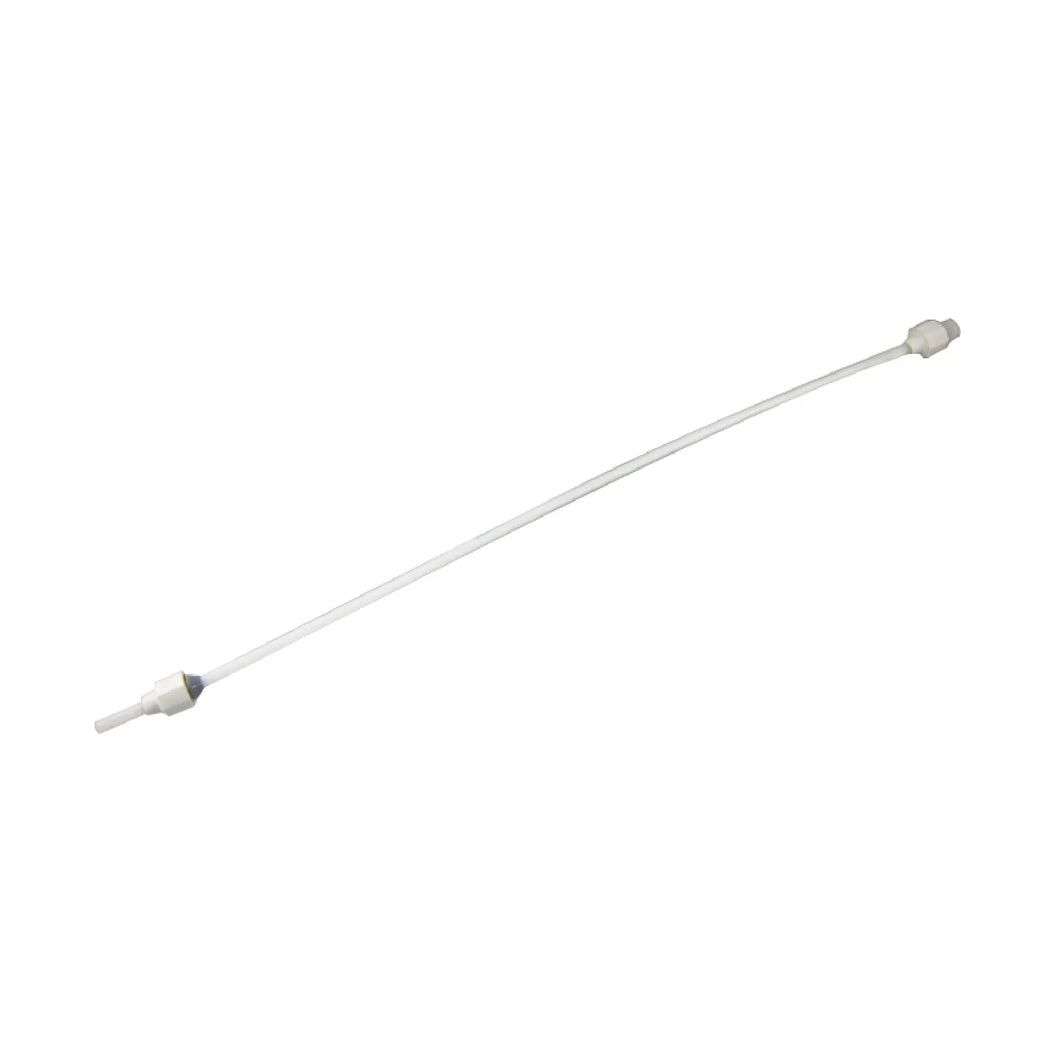 Kimson  C3040-90 Plastic long supply pipe with connecting nut in white